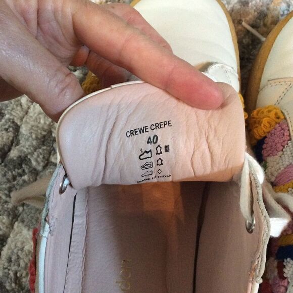Anthropologie CREWE CREPE SNEAKER! SIZE 9.5 US - Picture 6 of 9